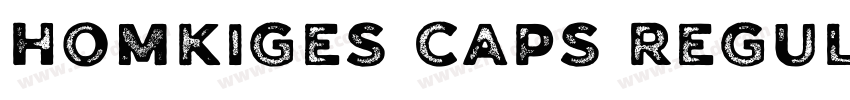 Homkiges Caps Regula字体转换
